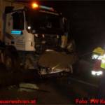 Schwerer Verkehrsunfall Eibergstrasse