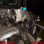 Schwerer Verkehrsunfall Eibergstrasse