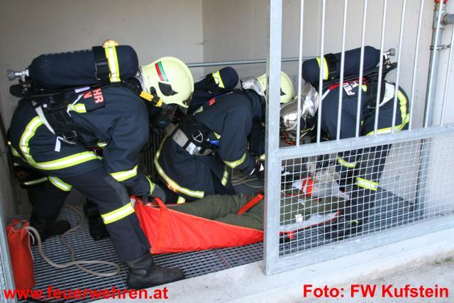 BFV Kufstein: Atemschutz Leistungsprüfung in Scheffau