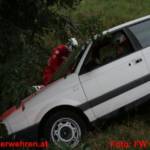 Reale Einsatzübung im Kreisverkehr