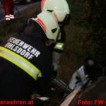 Reale Einsatzübung im Kreisverkehr