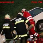 Reale Einsatzübung im Kreisverkehr