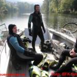 BFK Gmunden: 100 Feuerwehrtaucher reinigten den Traunsee 11