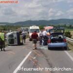 Verkehrsunfall auf der Trumauer Strasse