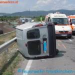 Verkehrsunfall auf der Trumauer Strasse
