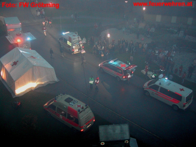 BFV Liezen: Großübung in der Sonderkrankenanstalt