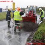 FF Ried im Innkreis: Erster Einsatz für Radlader