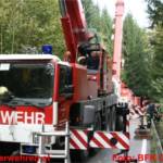 Schwerer Lkw Unfall auf der B120 bei Scharnstein