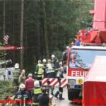 Schwerer Lkw Unfall auf der B120 bei Scharnstein