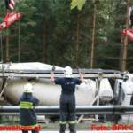 BFK Gmunden: Schwerer Lkw Unfall auf der B120