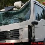 Schwerer Lkw Unfall auf der B120 bei Scharnstein