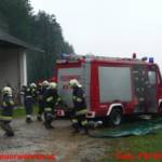 Mehrere Tonnen Mais von Feuer vernichtet