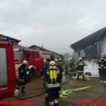 Mehrere Tonnen Mais von Feuer vernichtet