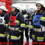 800. Abnahme der Branddienstleistungsprüfung in Graz