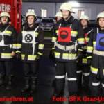 800. Abnahme der Branddienstleistungsprüfung in Graz