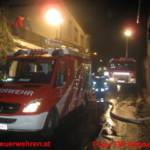 FF Gänserndorf: Zimmerbrand durch defekten Fernseher