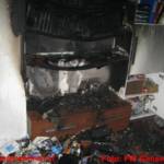 Zimmerbrand durch defekten Fernseher