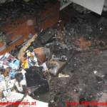 Zimmerbrand durch defekten Fernseher