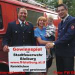 FF Bleiburg: Gewinnspiel der Stadtfeuerwehr