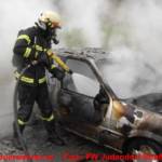 Fahrzeugbrand in Judendorf-Straßengel