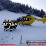 Verkehrsunfall auf der B170 Brixenthaler Bundesstraße