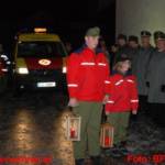 Friedenslichtübergabe 2009 der Feuerwehr Jugend