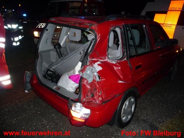 FF Bleiburg: Einsatz der Stadtfeuerwehr auch am Silvestertag