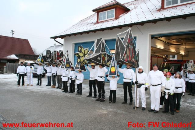FF Ohlsdorf: Glöcklerlauf mit Unterstützung der Feuerwehr