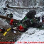 FF Judendorf-Straßengel : Schwerer Forstunfall 1 Schwerer Forstunfall in Judendorf-Straßengel