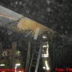BF Graz: Dachstuhlbrand in Graz-Liebenau