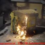 Brandeinsatz nach Brandstiftung