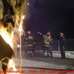 Brandeinsatz nach Brandstiftung