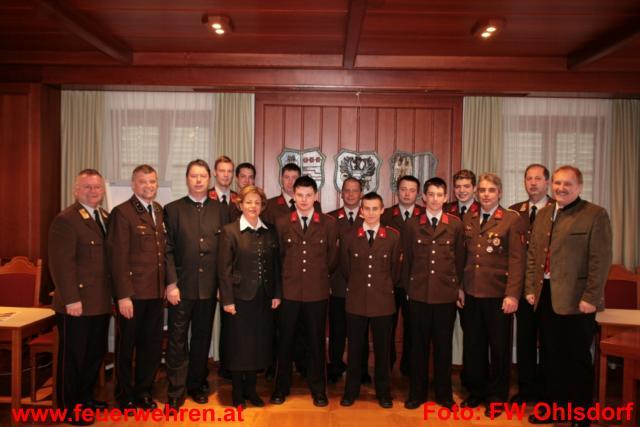FF Ohlsdorf: 115. Jahresvollversammlung der Feuerwehr