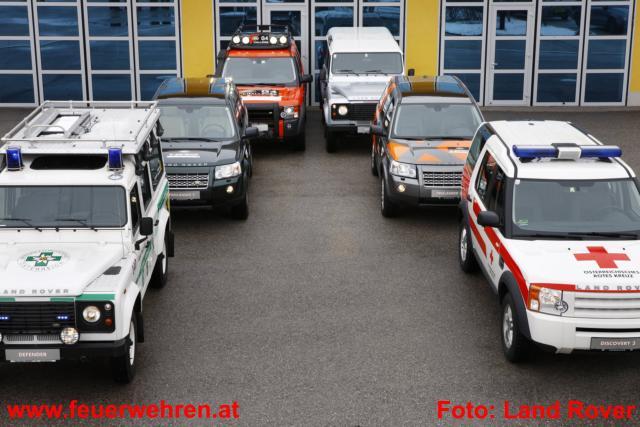 Land Rover: Einsatzkräfte Teamwettbewerb 2010