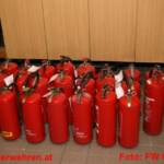 FF Ohlsdorf: Feuerlöscherüberprüfung bei der Feuerwehr