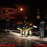 FF Ohlsdorf: Fahrzeugbergung nach Eisregen in Kleinreith