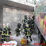 Schwerer Lkw Unfall in Ohlsdorf