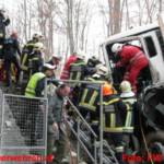 Schwerer Lkw Unfall in Ohlsdorf