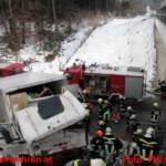 Schwerer Lkw Unfall in Ohlsdorf