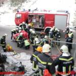 Schwerer Lkw Unfall in Ohlsdorf