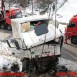 Schwerer Lkw Unfall in Ohlsdorf
