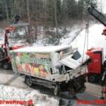 Schwerer Lkw Unfall in Ohlsdorf