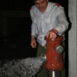 Richtiger Umgang mit Hydranten – Winterschulung der FF Ohlsdorf