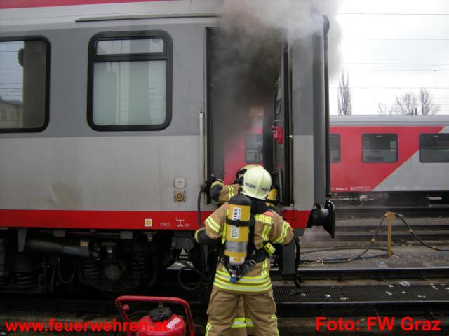 BF Graz: Ein Bahneinsatz jagt den Nächsten