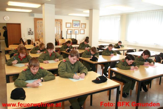 BFK Gmunden: Wissenstest der Feuerwehrjugend im Bezirk