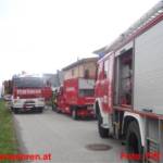 Wohnhausbrand forderte mehrere Atemschutztrupps