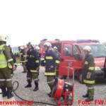 Wohnhausbrand forderte mehrere Atemschutztrupps