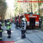 Waldbrand im Luttengraben