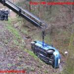 VU mit 2 verletzten Personen auf der L332