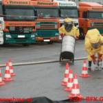 Gefahrgutunfall in Wiesen